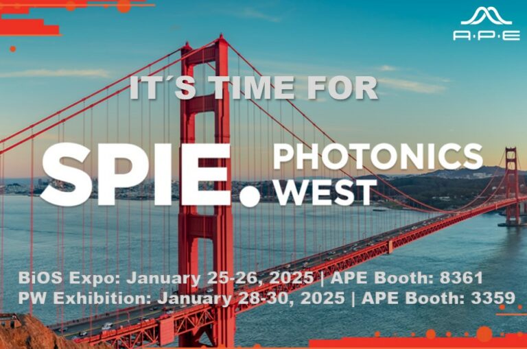 Gear Up for Photonics West 2025 with APE! APE